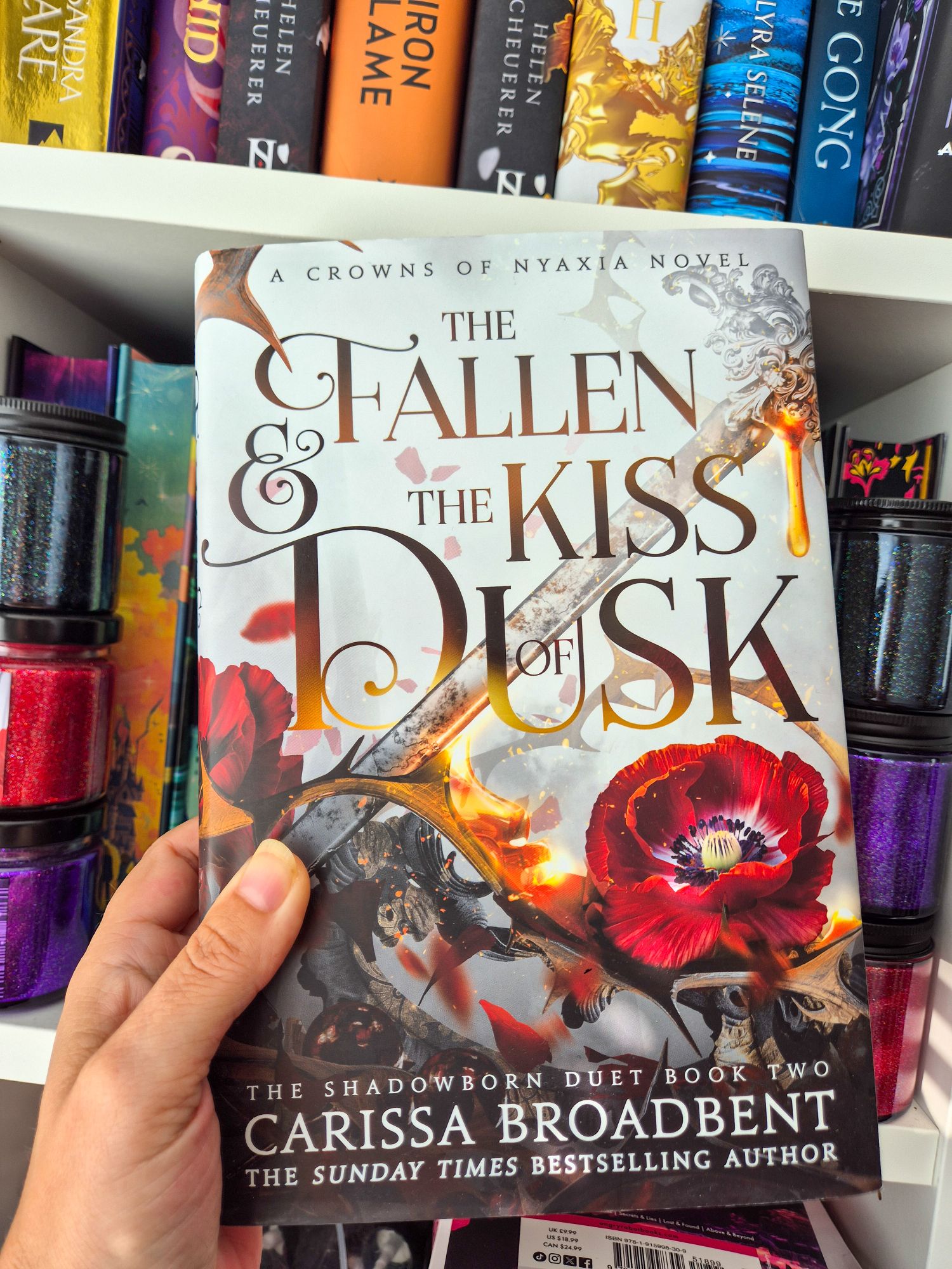 Review: The Fallen and the Kiss of Dusk by Carissa Broadbent - CJRTB Books